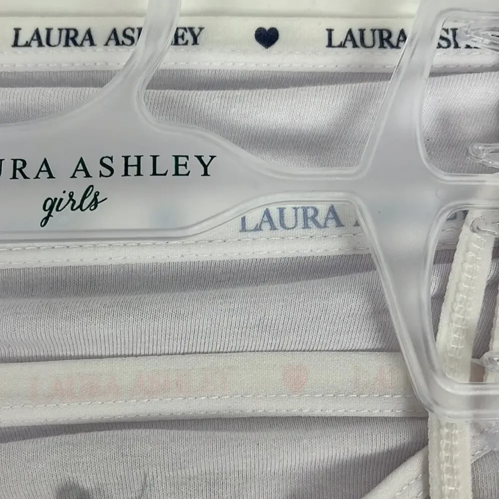Laura Ashley Girl’s Underwear Size XS 5 Pack Mix & Match Set White Tag Free